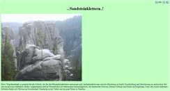 Desktop Screenshot of db-sandsteinklettern.gipfelbuch.de